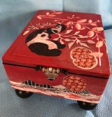 Fat Panda Box Mixed Media, 6.5"W x 8.5"D x 5"H, $150
